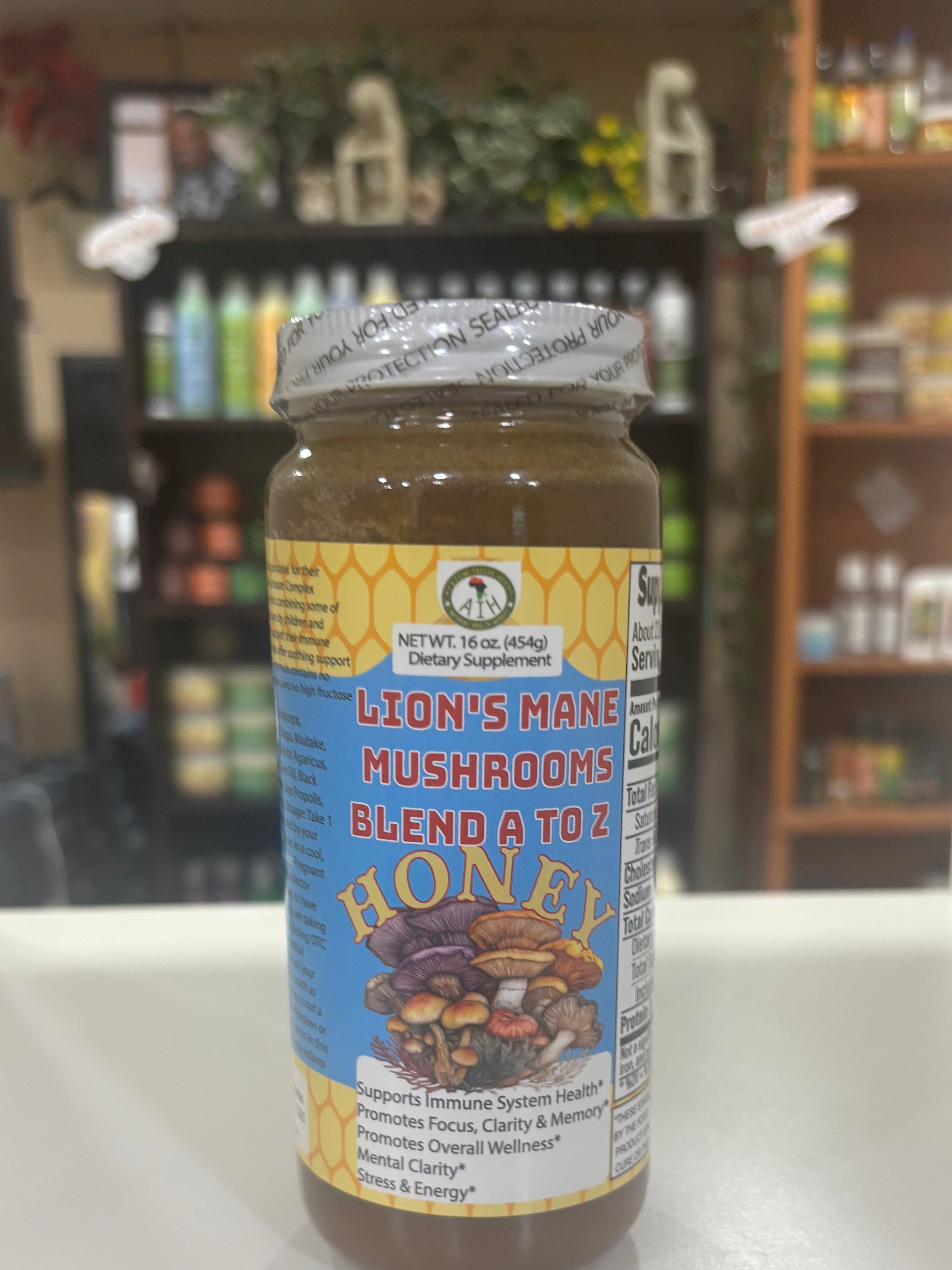 Lions Mane  Honey